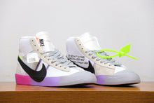 Load image into Gallery viewer, Nike Blazer Mid Off-White Wolf Grey Serena "Queen"