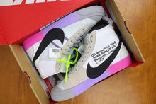 Load image into Gallery viewer, Nike Blazer Mid Off-White Wolf Grey Serena "Queen"